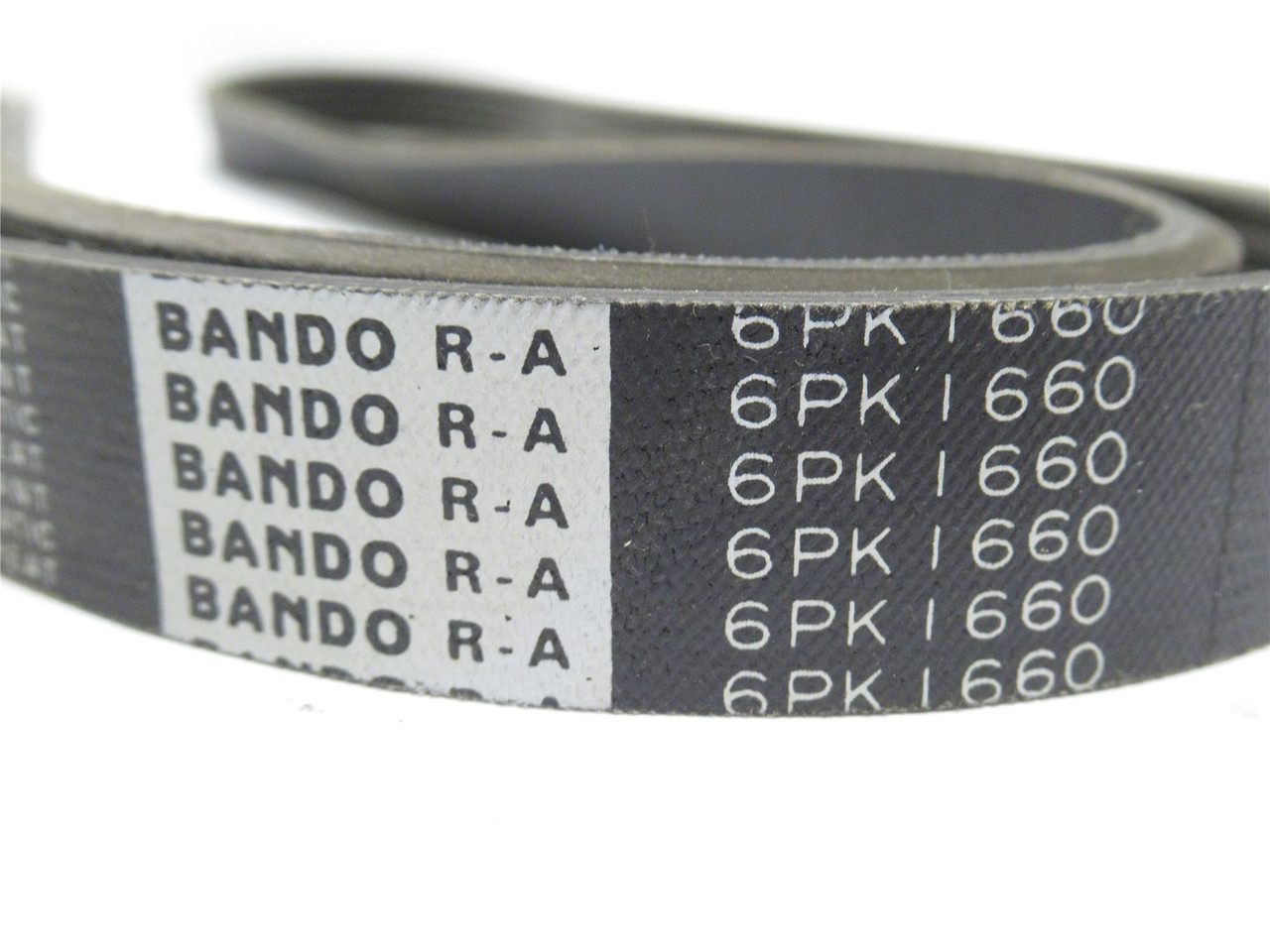 Bando 6PK1660; Serpentine Belt; 65.5" Long; 4-Rib; 27/32" Wide