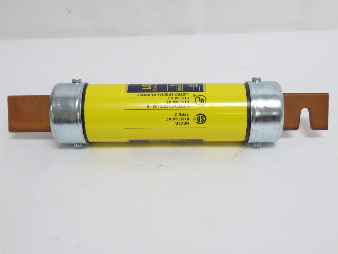 Bussmann LPS-RK-150SP; Time Delay Fuse; 150A; 600VAC/300VDC