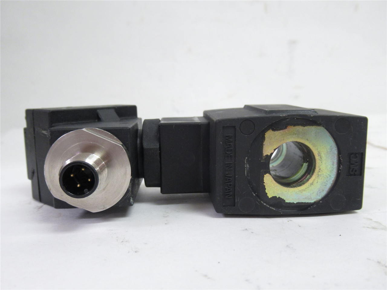 SMC VX3244; Solenoid Coil; 0.15MPa (Air; Water & Oil) 4-Pin