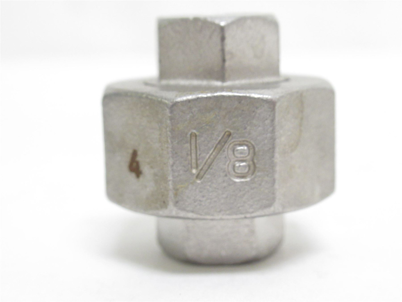 Industry-Std 1LUE3; Pipe Union SS-304; 1/8FNPT; Class: 150