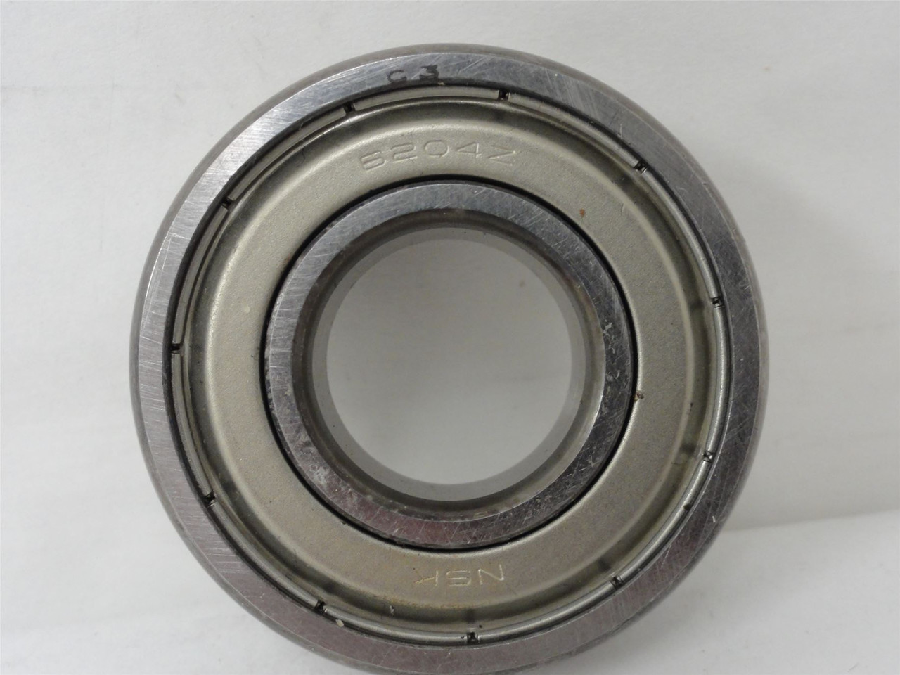 NSK 6204ZZC3; Ball Bearing; 20mm ID; 47mm OD; 14mm Width