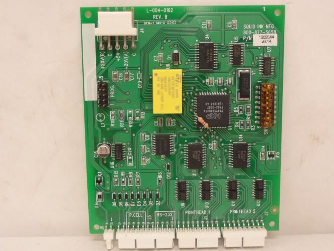 Squid Ink MFG 1602544; Control/CPU Board; v6.14