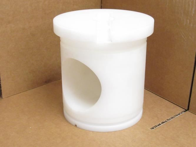 Marlen 6373911; Delrin Valve Plug; 6-1/8" Hub OD x 7" Flange OD