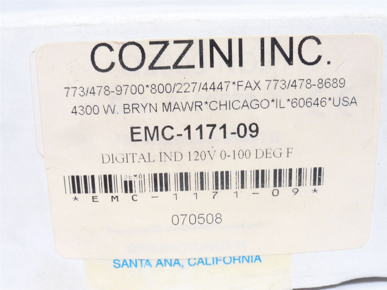 QUANTA Q2000-RDF1; RTD Meter Indicator/Controller; 120VAC