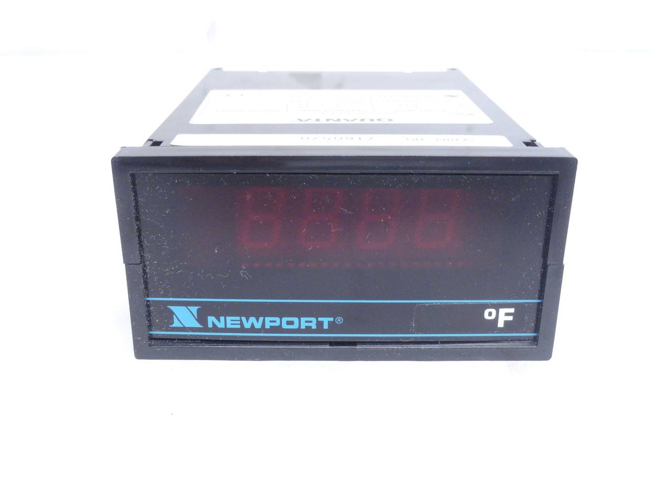 QUANTA Q2000-RDF1; RTD Meter Indicator/Controller; 120VAC