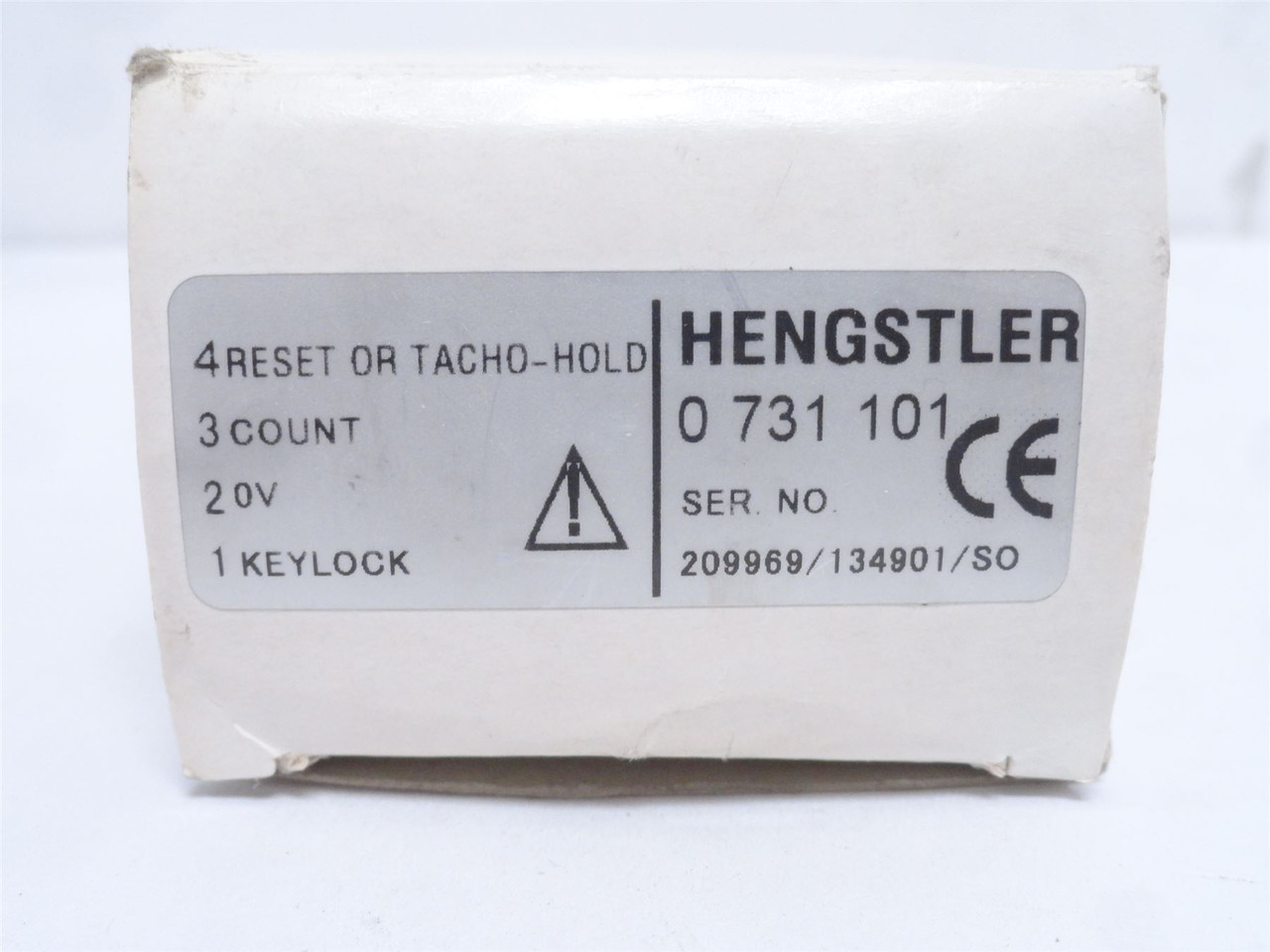Hengstler 731101; Pulse Counter 8-Alpha Digit