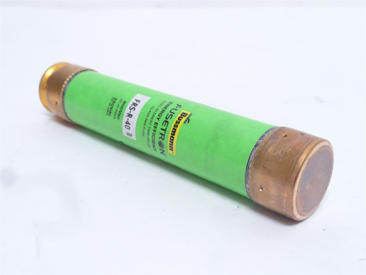 Bussmann FRS-R-40; Time Delay Fuse; 40A; 600VAC/250VDC