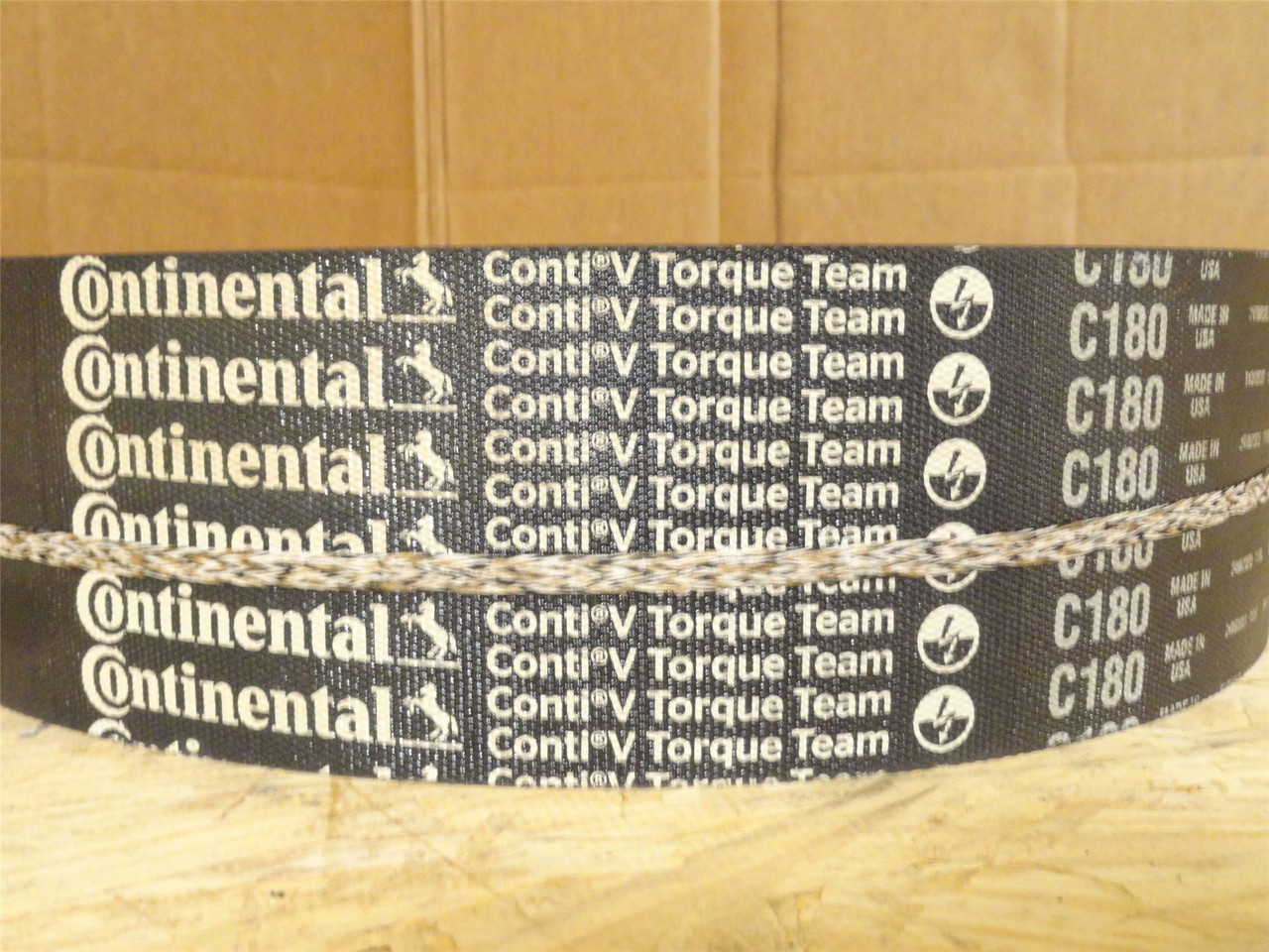 Continental 4/C180; V-Belt; 4-Rib; 184" Long; 3.92" Wide