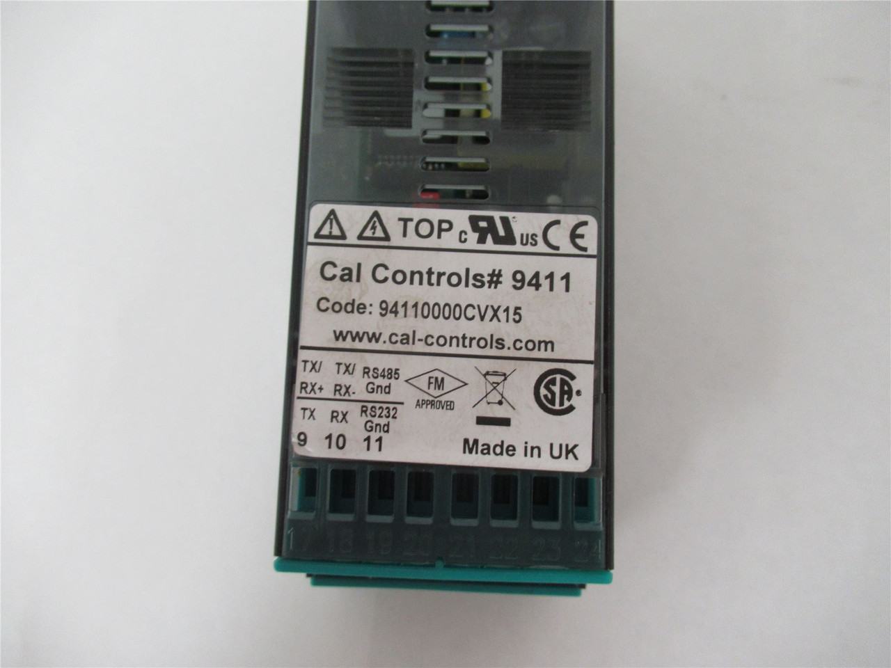 Cal Controls 94110000CVX15; Temperature Controler 240V 50/60Hz