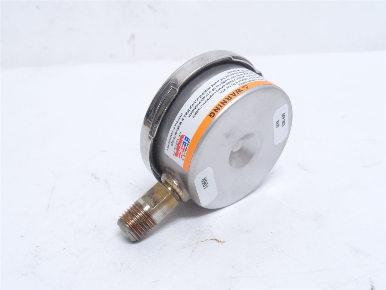 Ashcroft 251009AWL02L200#; Liquid Filled Pressure Gauge; SS