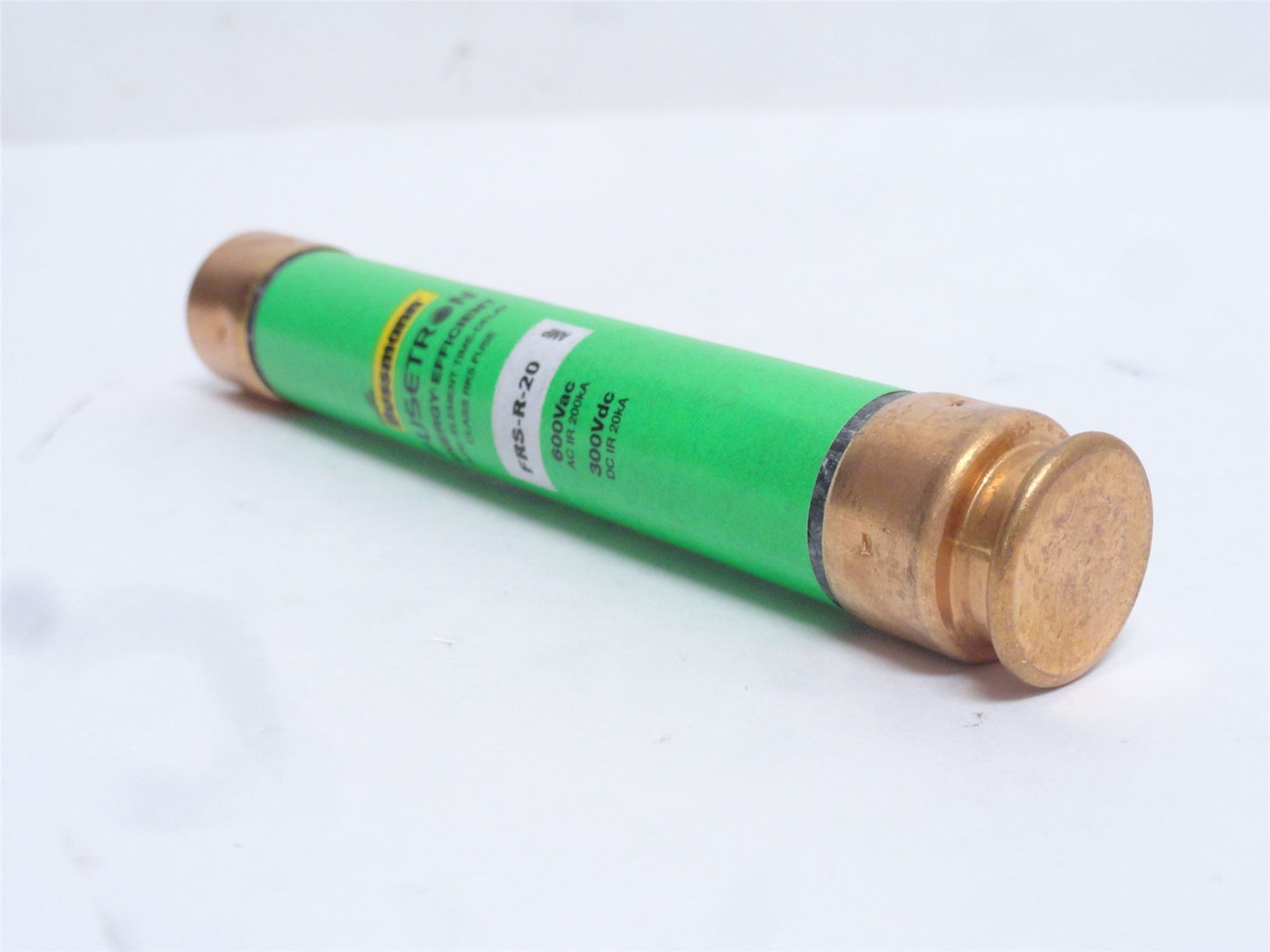 Bussmann FRS-R-20; Time Delay Fuse; 20A; 600VAC/300VDC