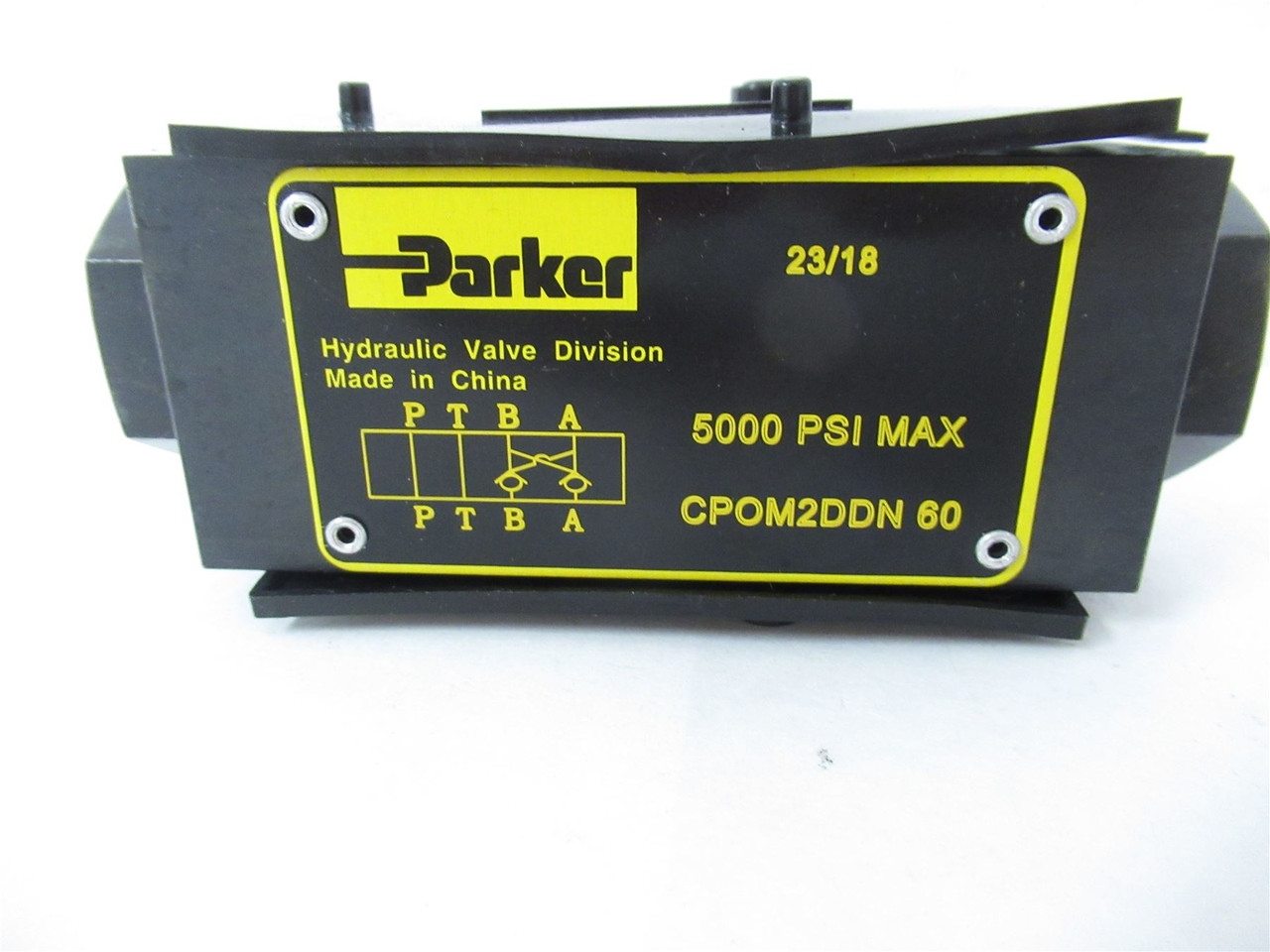 Parker CPOM2DDN60; Hydraulic Check Sandwich Valve 5000PSI