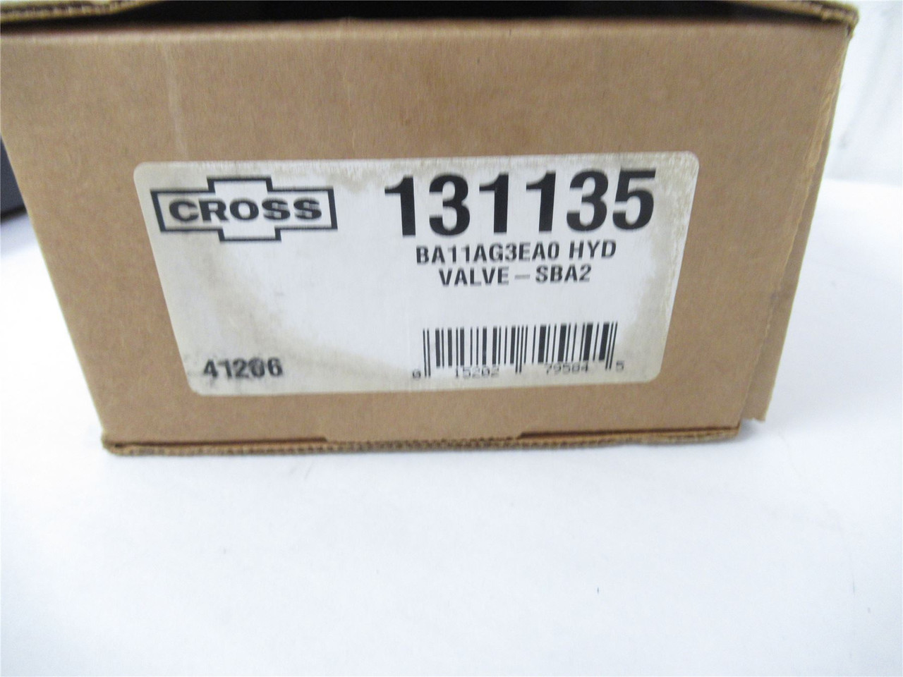 Cross BA11AG3EA0; Single Spool Control Valve 3/4"NPT