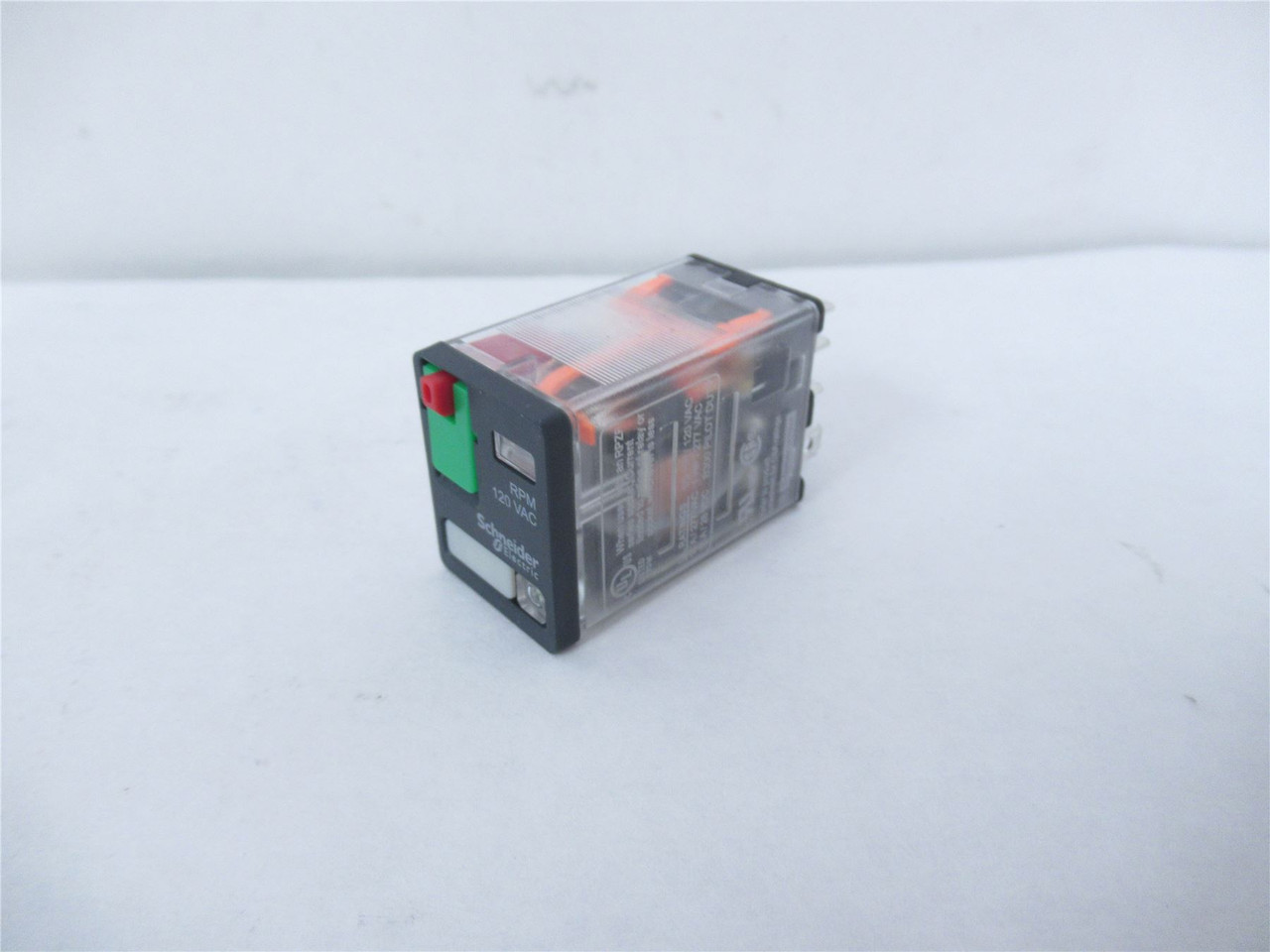 Schneider RPM22F7; Relay 15A Coil: 120VAC