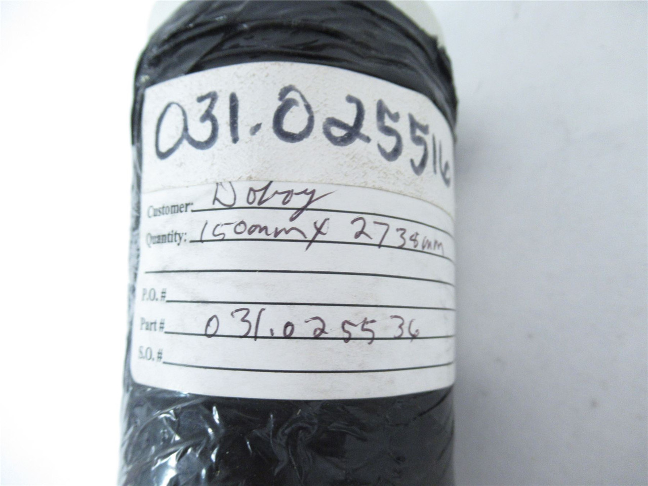 Doboy 31025536; Conveyor Belt 150mm X  2378 mm