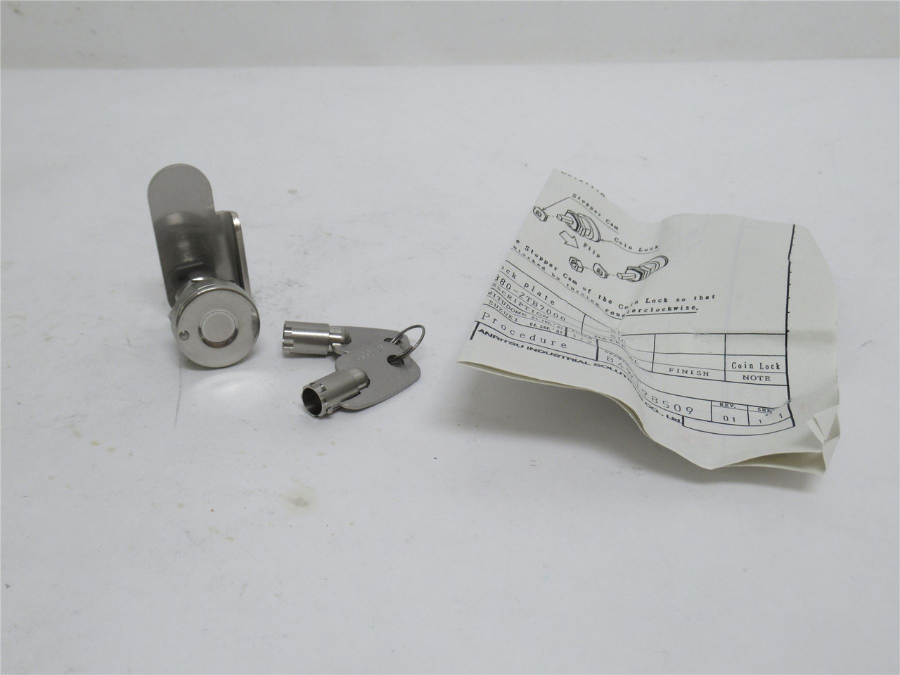 Takigen C-88-8; Mini-Coin Lock Assembly 8-84Y184716B