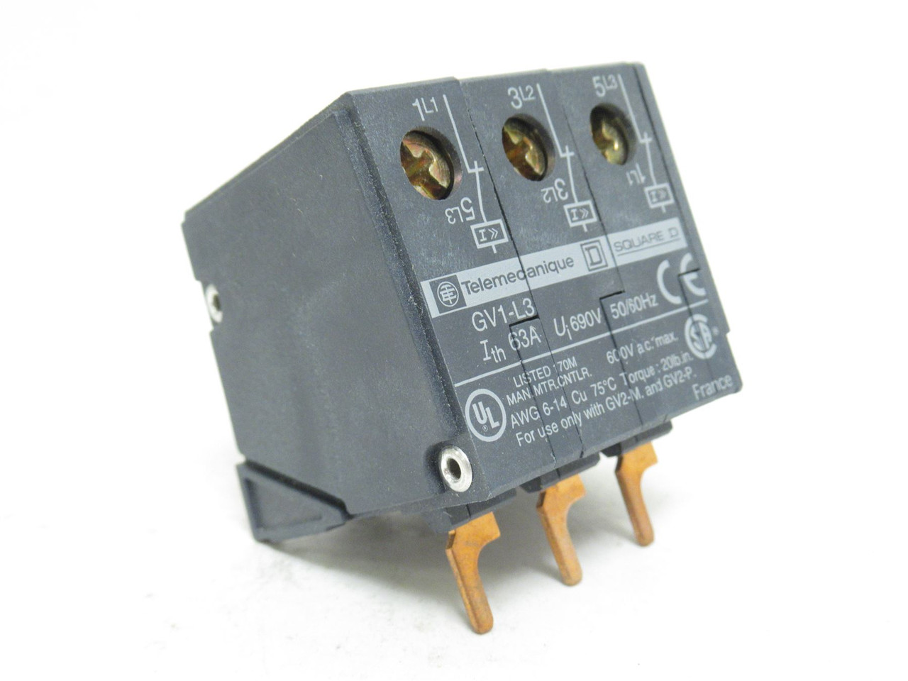 Telemecanique GV1L3; Current Limiter Module