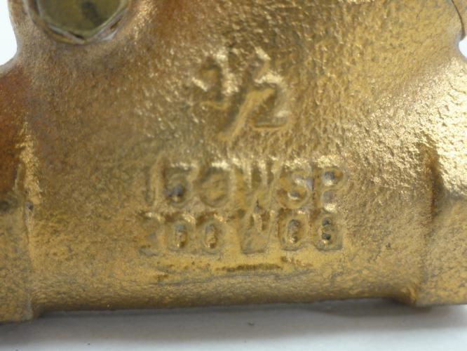 Milwaukee Valve 510-T-1/2; Swing Check Valve; 1/2" NPT