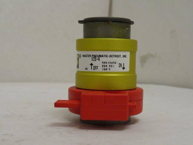 MP V35-4; Lock-Out Valve; 3-Way; 1/2NPT; 250PSI
