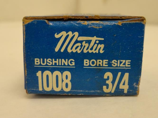 Martin 1008.75; Taper Bushing; 3/4"ID; 3/16" x 3/32" Key Way