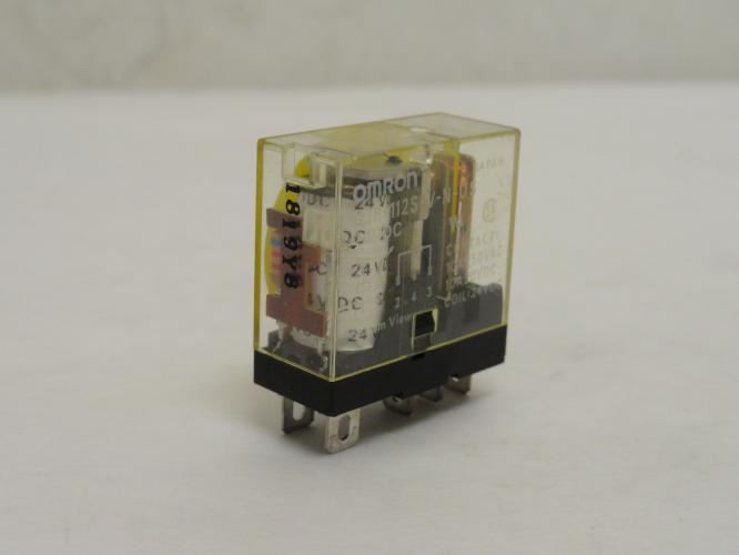 Omron G2R-112S-V-N-US; Relay; GP; 10A@250VAC; Coil: 24VDC