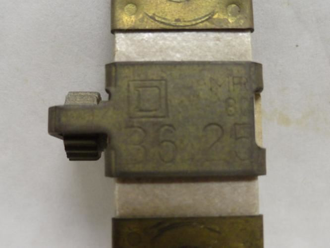 Square D B6.25; Overload Thermal Unit Ser: B