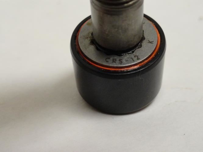 Torrington CRS-12; Flat Cam Follower 3/4" Roller OD x 1/2" Wide