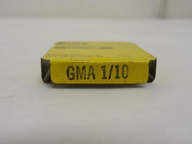 Bussmann GMA 1/10; Box-8; Fast Acting Glass Fuses; 1/10A; 250V