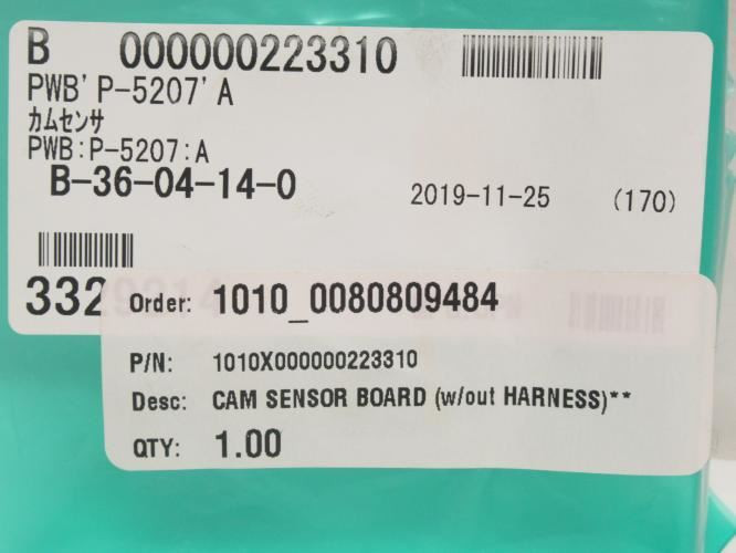 Ishida 1010X000000223310; Cam Sensor Board w/Out Harness