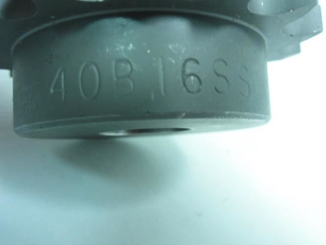 Martin 40B16SS-3/4; Sprocket; #40 SS; 16 Teeth; 3/4" Bore