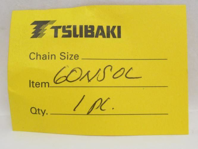 Tsubaki 60NS; Nickel Plate Offset Link #60; Cottered