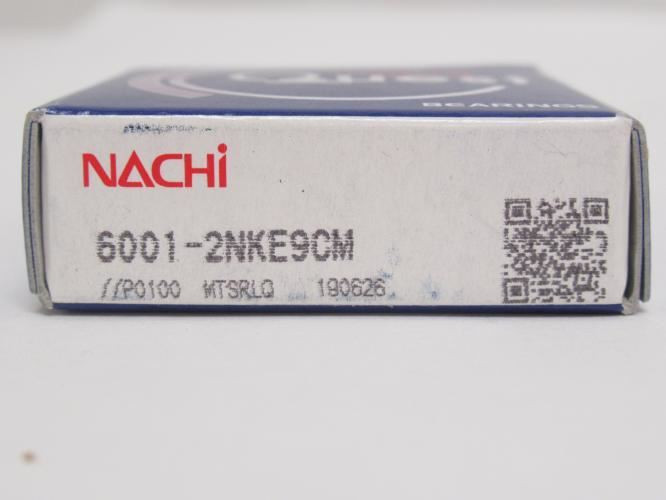Nachi 6001-2NKE9CM; Ball Bearing 12mmID x 28mmOD x8mm Wide