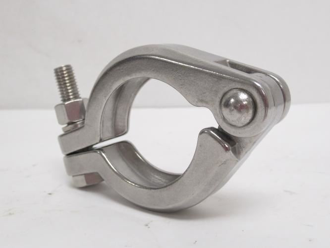 MFG- 13ILB200; Bolted Sanitary Clamp; SS-304; 2"; Single Pin
