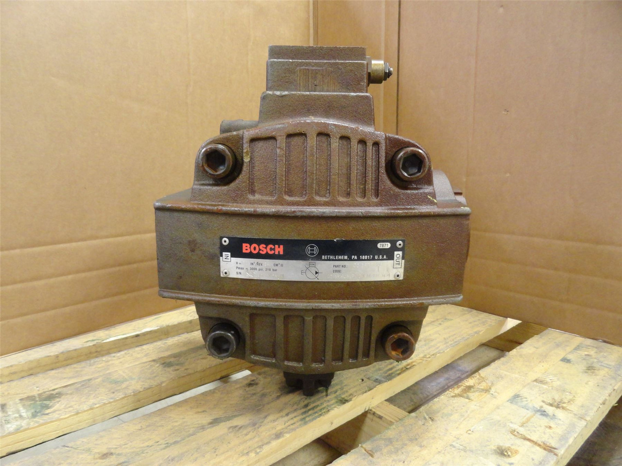 Bosch 513870226; Hydraulic VanePump 0513R18C3VPV164SM21HYB04