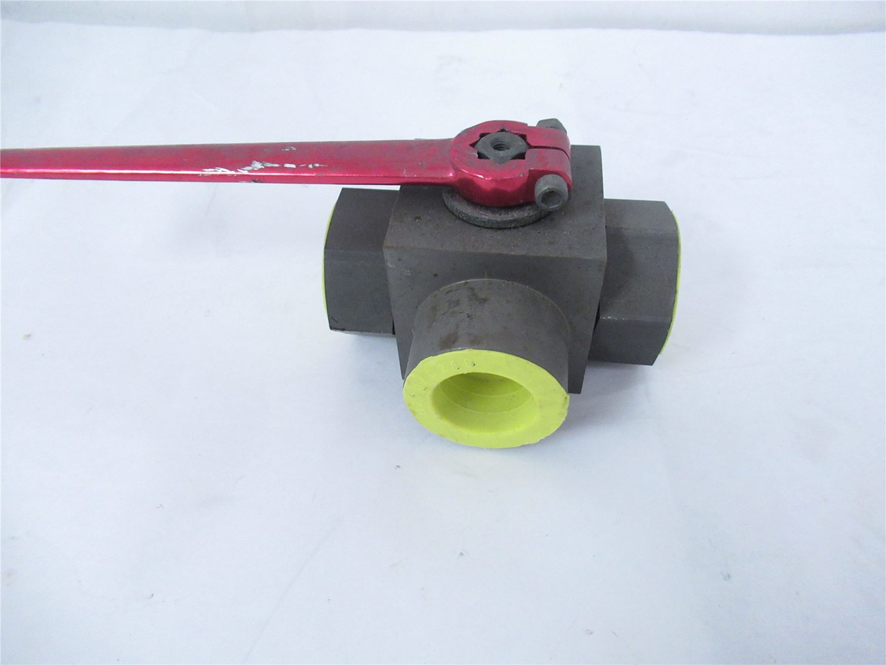 Hydac KHB3K25SAEL111411X; 3-Way Ball Valve 1"ports 6000 PSI