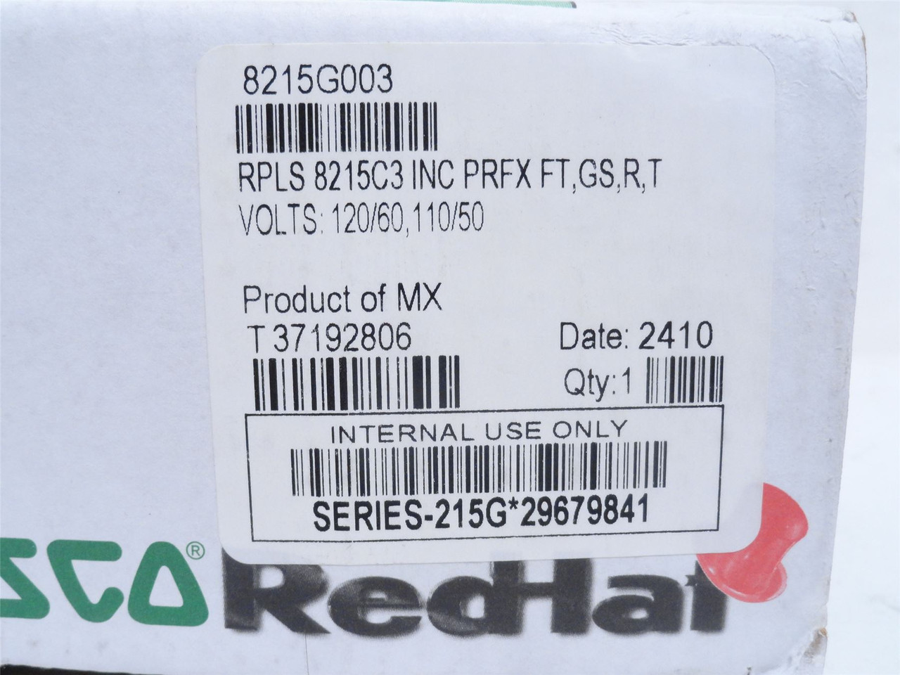 Asco 8215G003; Solenoid Valve; 5-125PSI; 3/4NPT; 110/120V