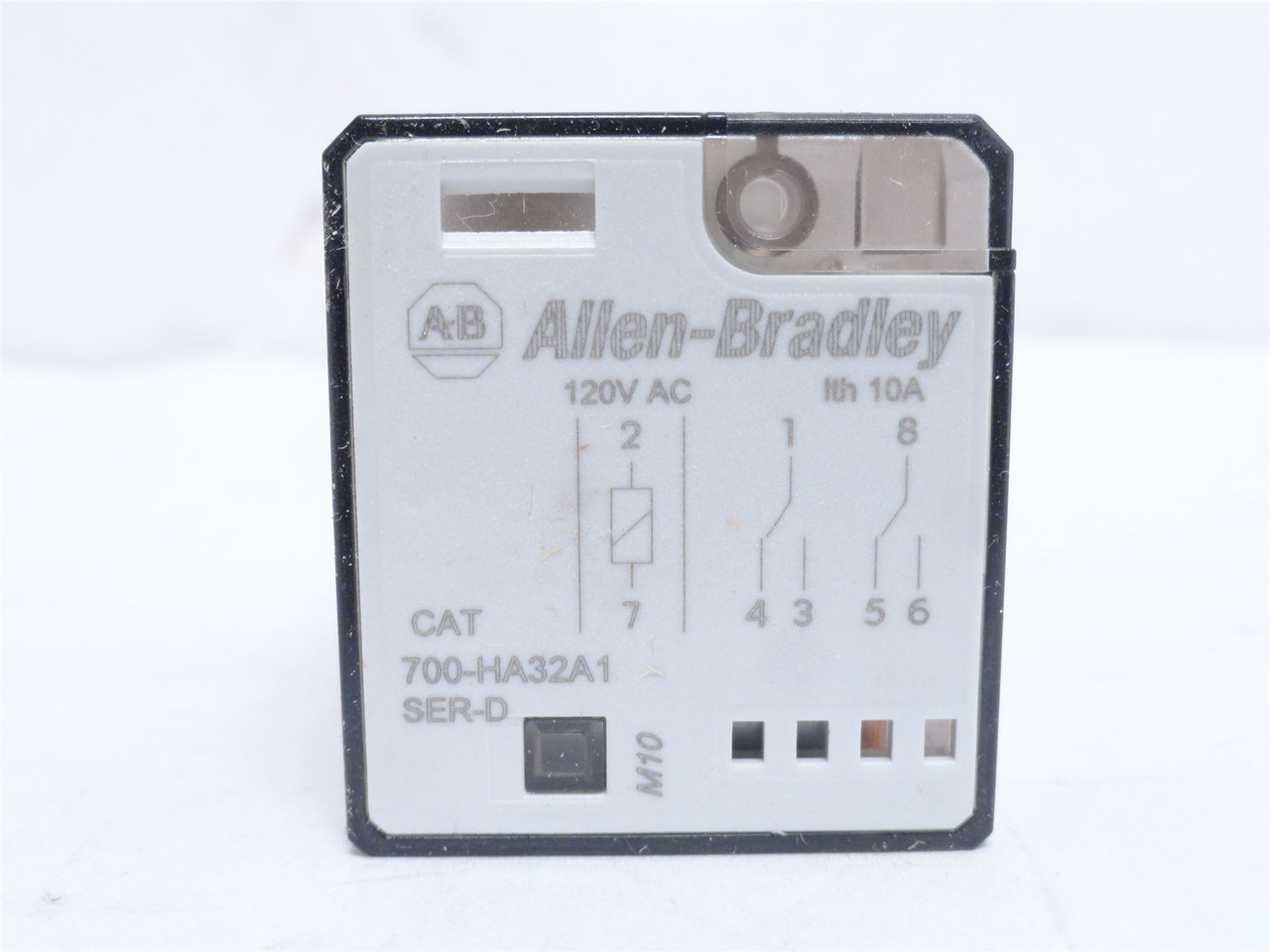Allen-Bradley 700-HA32A1; Relay 250V 10A; Coil 120VAC; 2PDT