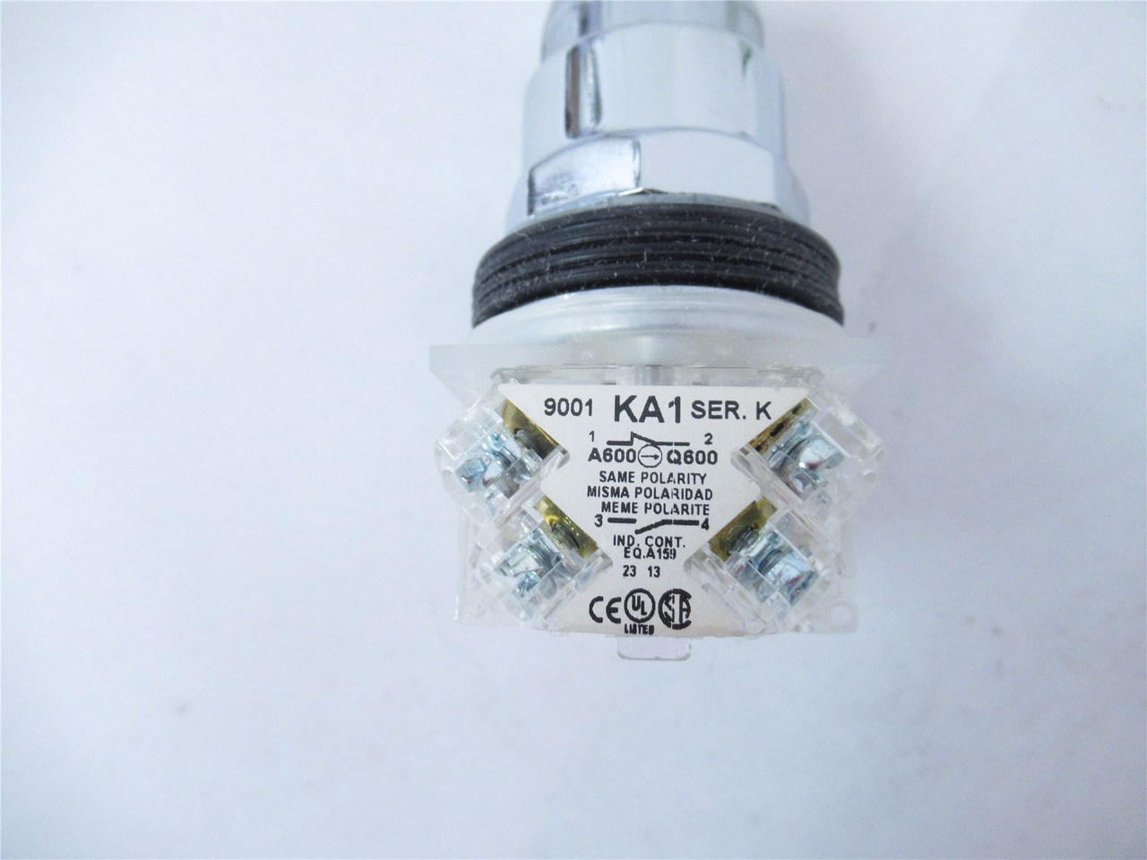 Schneider 9001KS11K1H1; Selector Switch 30mm Key E10