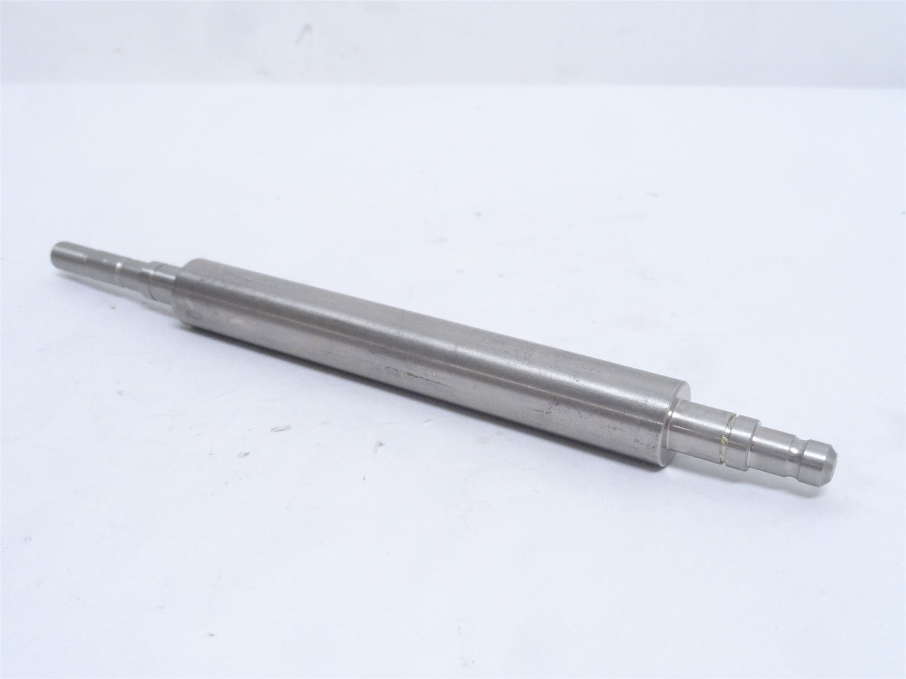 Marel 4267205; Tension Roller Shaft; SS; 8" Long; 17mmOD