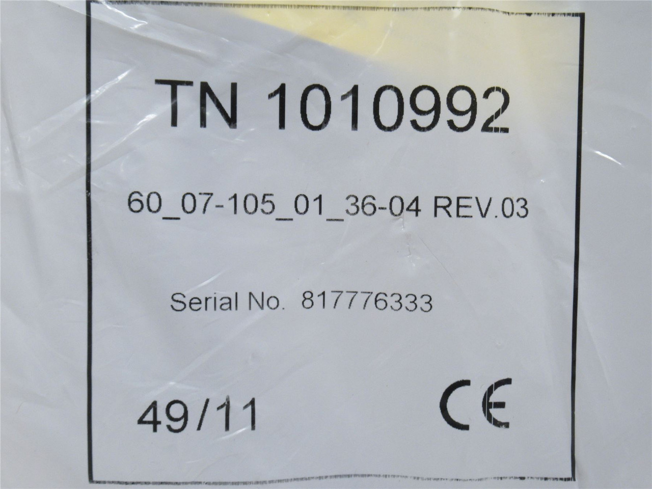 ProMinent TN 1010992; Control Cable Assembly; W/Module