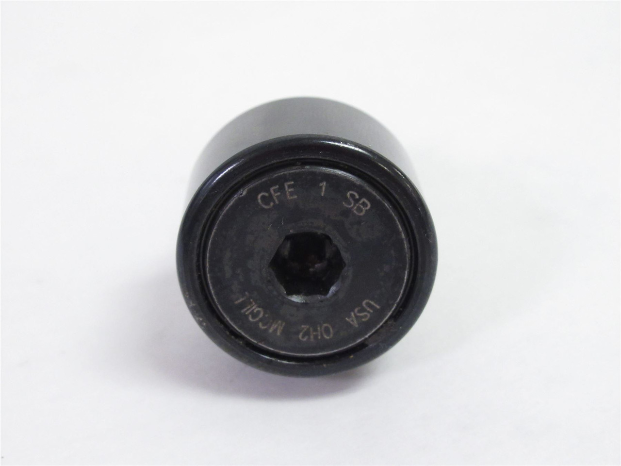 McGill CFE-1-SB; Flat Cam Follower; Roller: 1"OD x 5/8" Wide