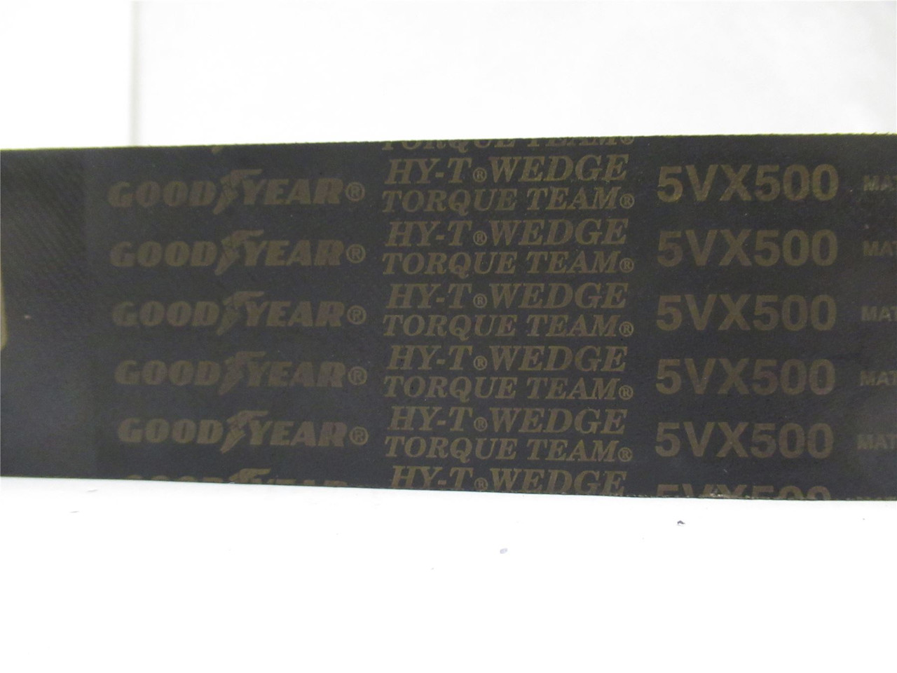 Goodyear 3/5VX500; Banded V-Belt; 50"L; 15mmW; 3-Band