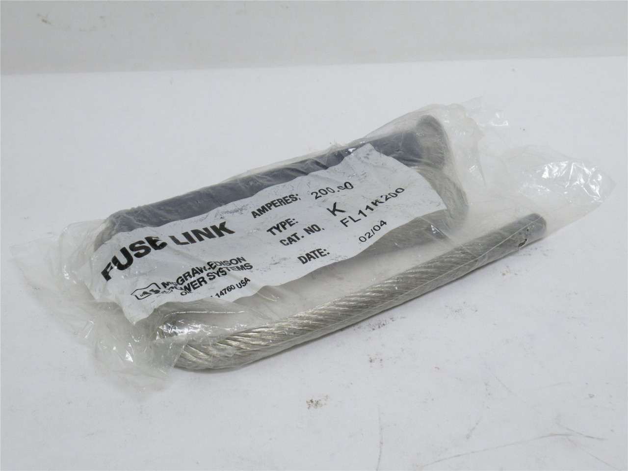 Cooper FL11K200; Medium Voltage Fuse Link; 200A