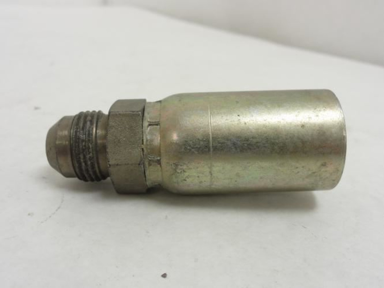 MFG- MJ-08-08; Crimp Coupler 1/2 JIC to # 8 Hose