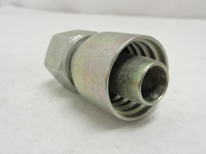 Manuli M14110-12-12R; Crimp Coupler 3/4 NPT # 12 Hose