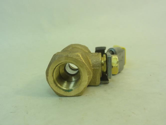Milwaukee Valve BA100 LDA 38; Bronze Ball Valve; 3/8" NPT