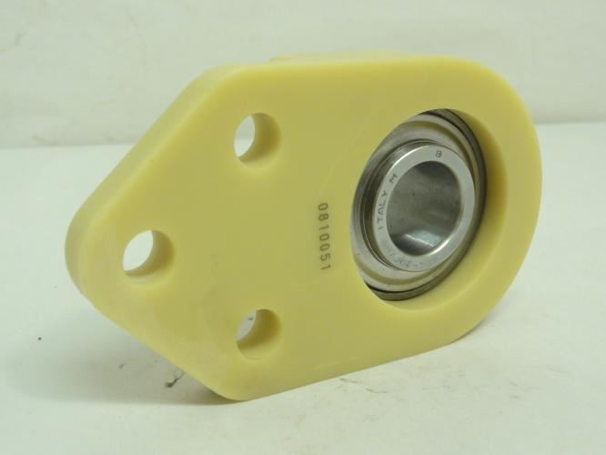 MRC CBF20SS; Flange Bearing; 20mm ID; 3-Bolt Bracket