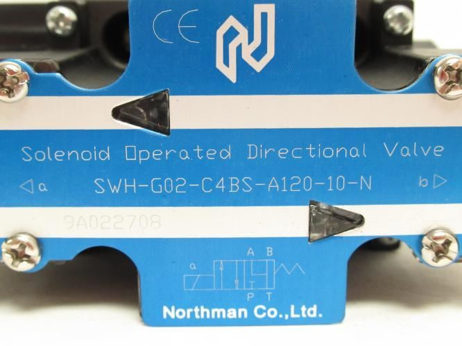 Northman SWH-G02-C4BS-A120-10-N; Directional Control Valve