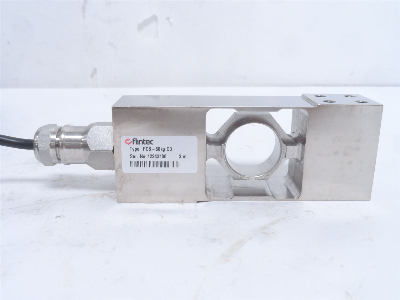 Flintec PC6-50KG C3; Single Point Load Cell; SS; 50KG