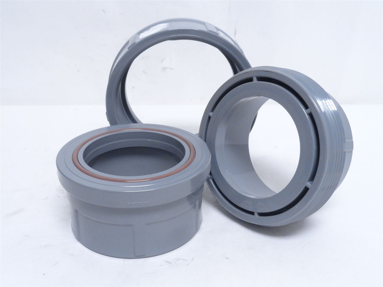 Spears 857-040C; PVC Pipe Union; Size: 4NPS; Sch: 80; 150PSI